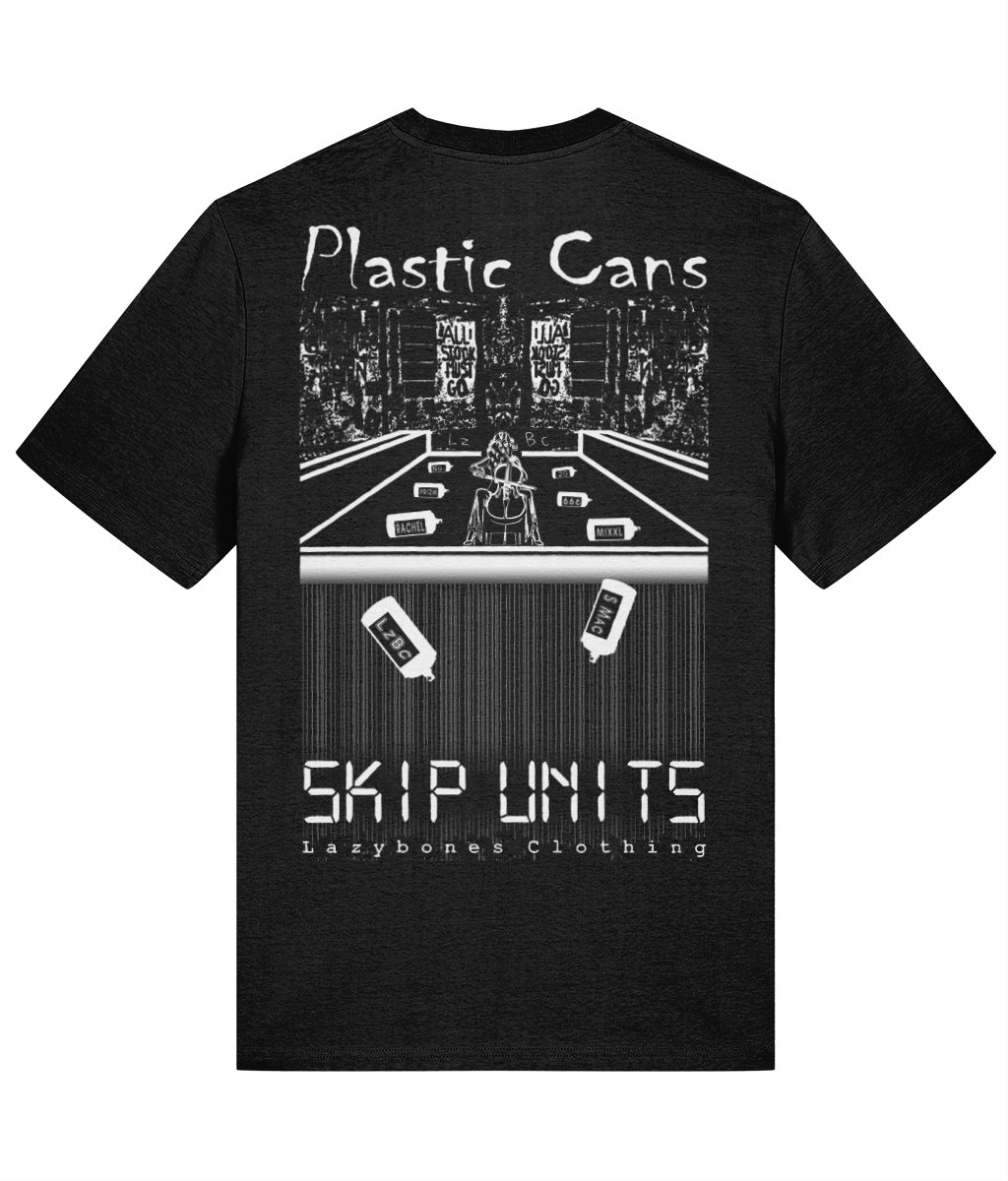 Plastic Cans T-shirt - White Artwork