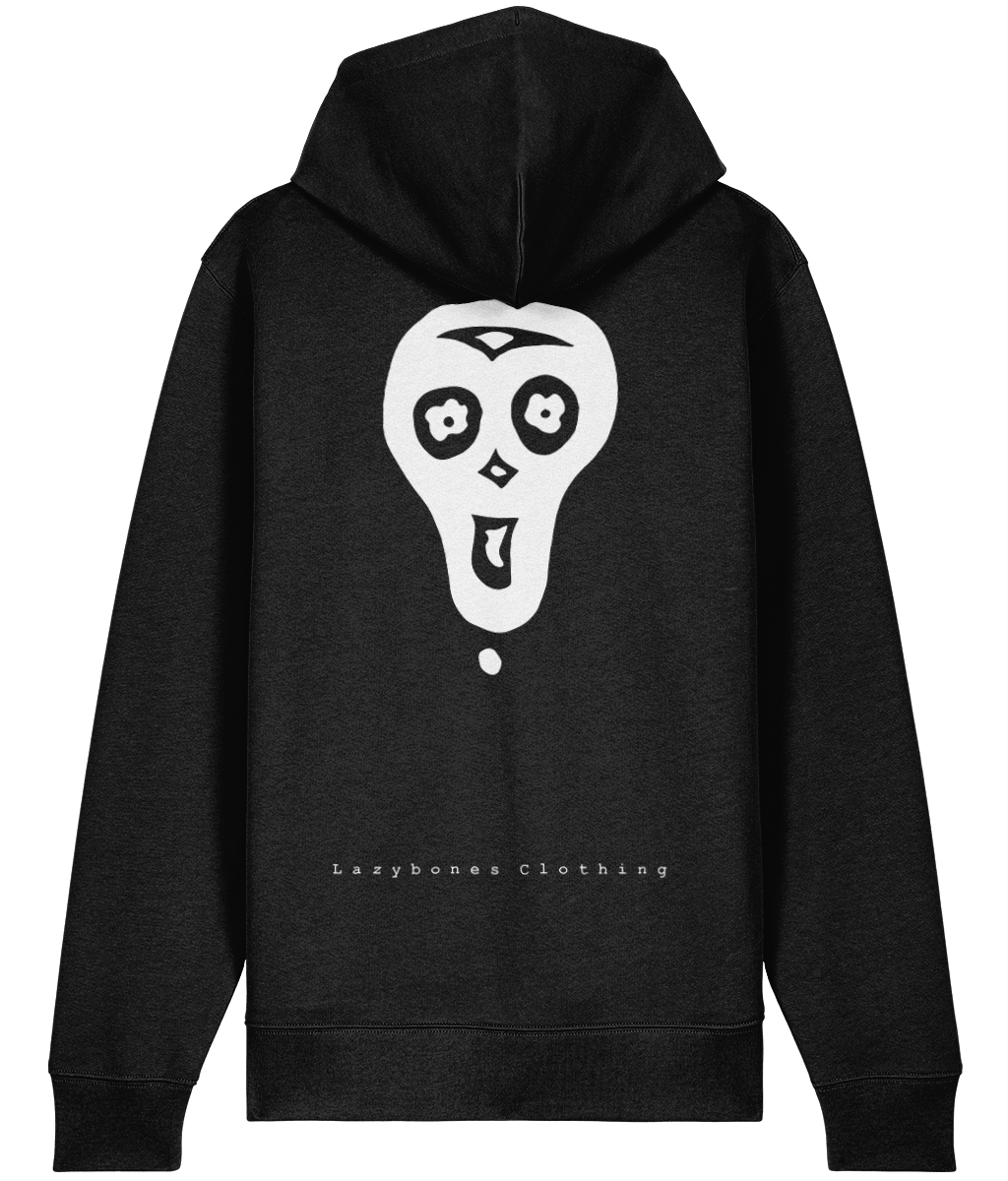 One Big Skull Hoodie - White Artwork