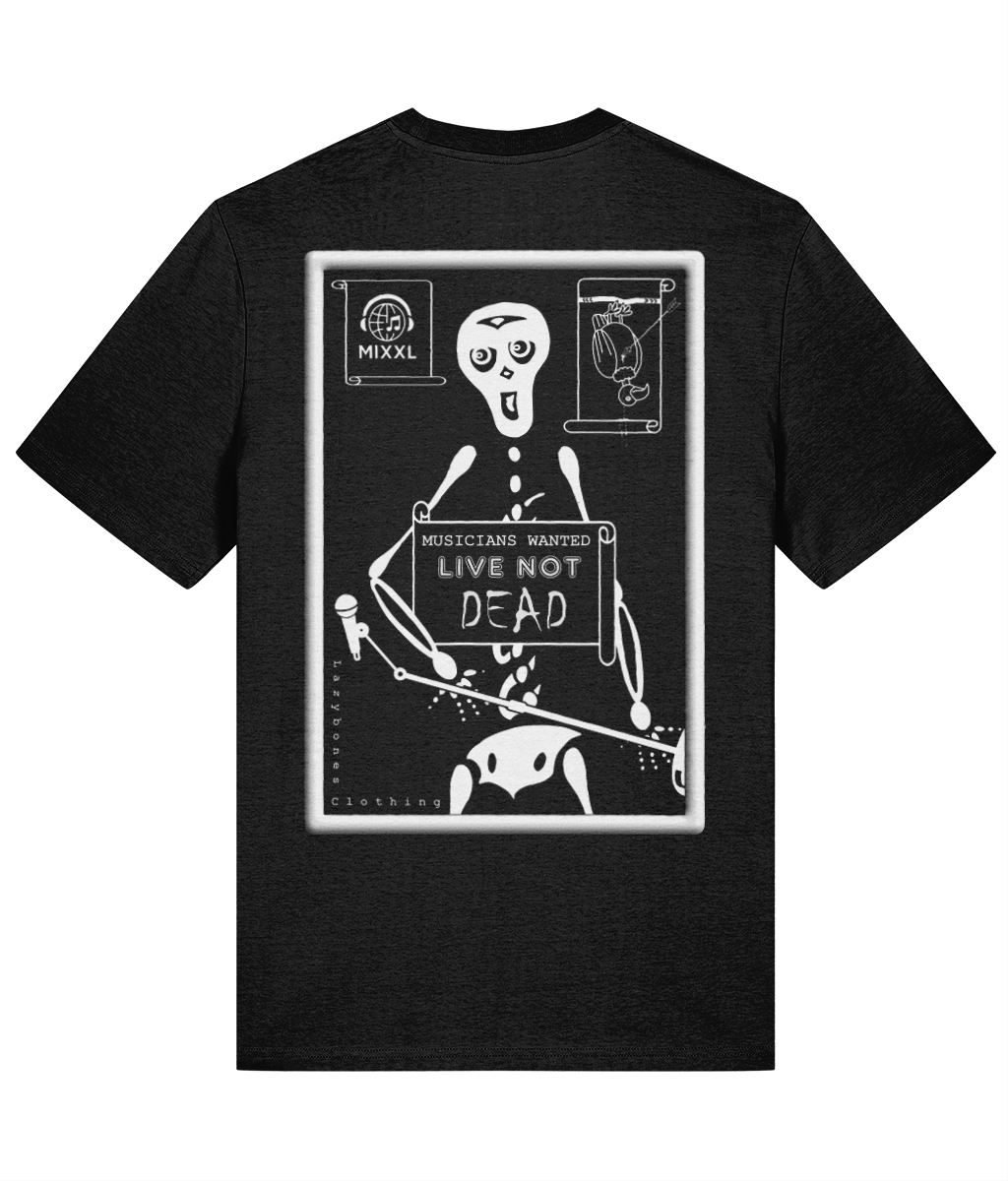 Live Not Dead T-shirt - White Artwork
