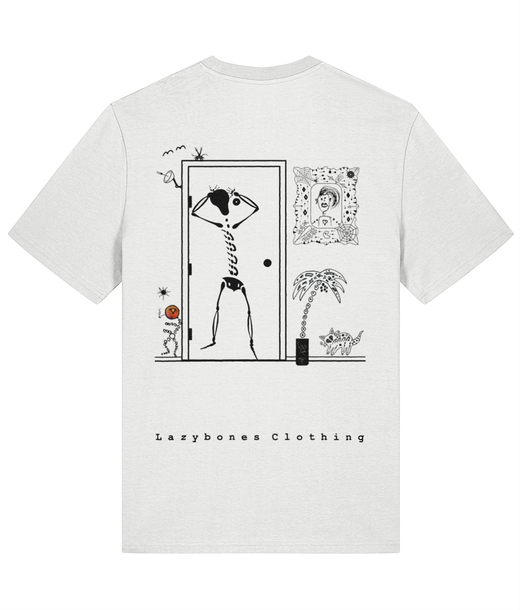 Who's Watchin' You T-shirt - Black Artwork