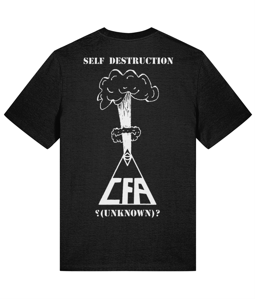 Prizm Self Destruction T-shirt - White Artwork