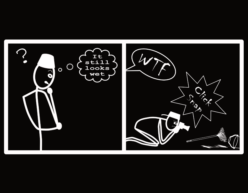 Pedantic Art Gallery - White/Black Artwork