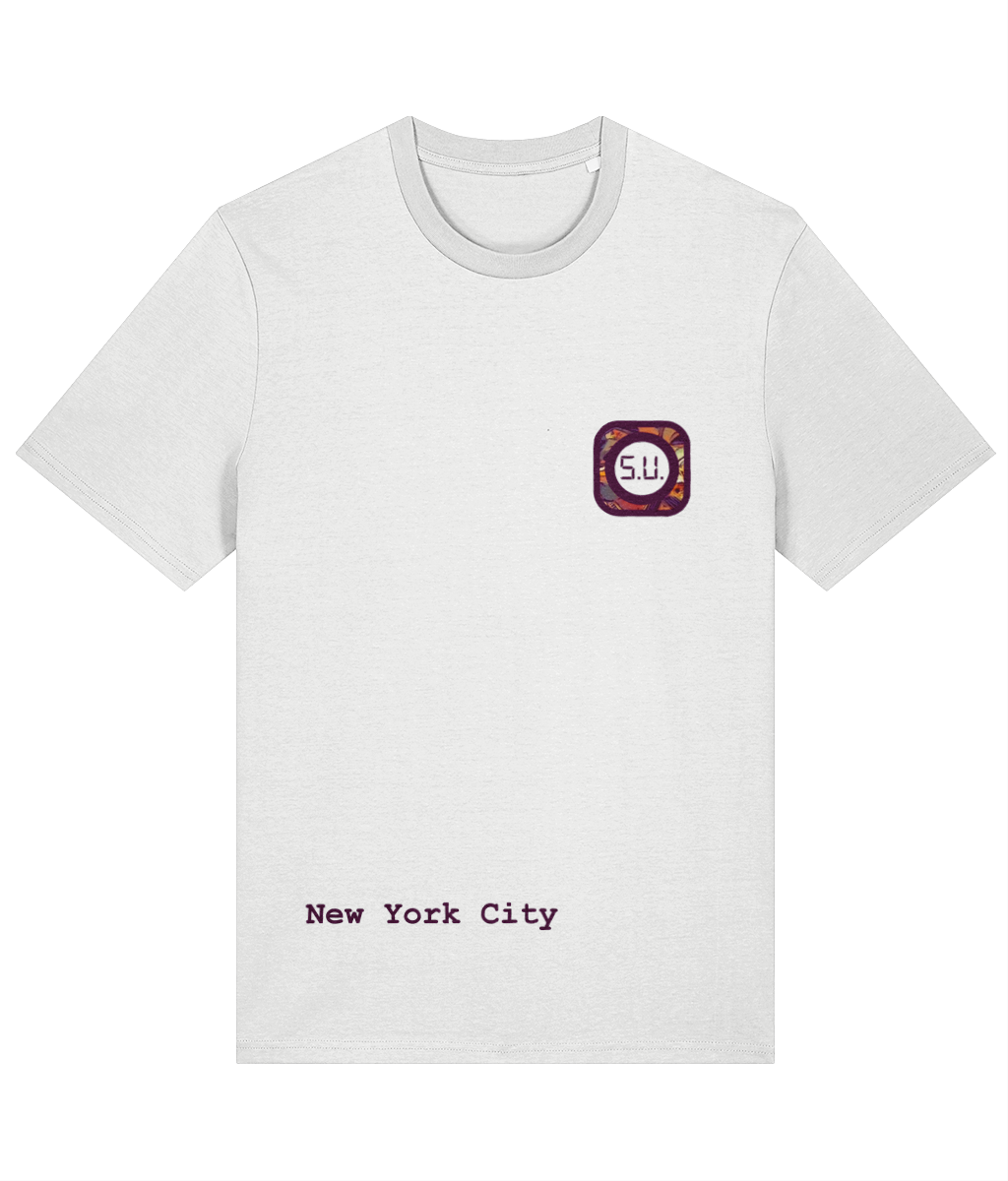 New York City T-shirt - Coloured Artwork
