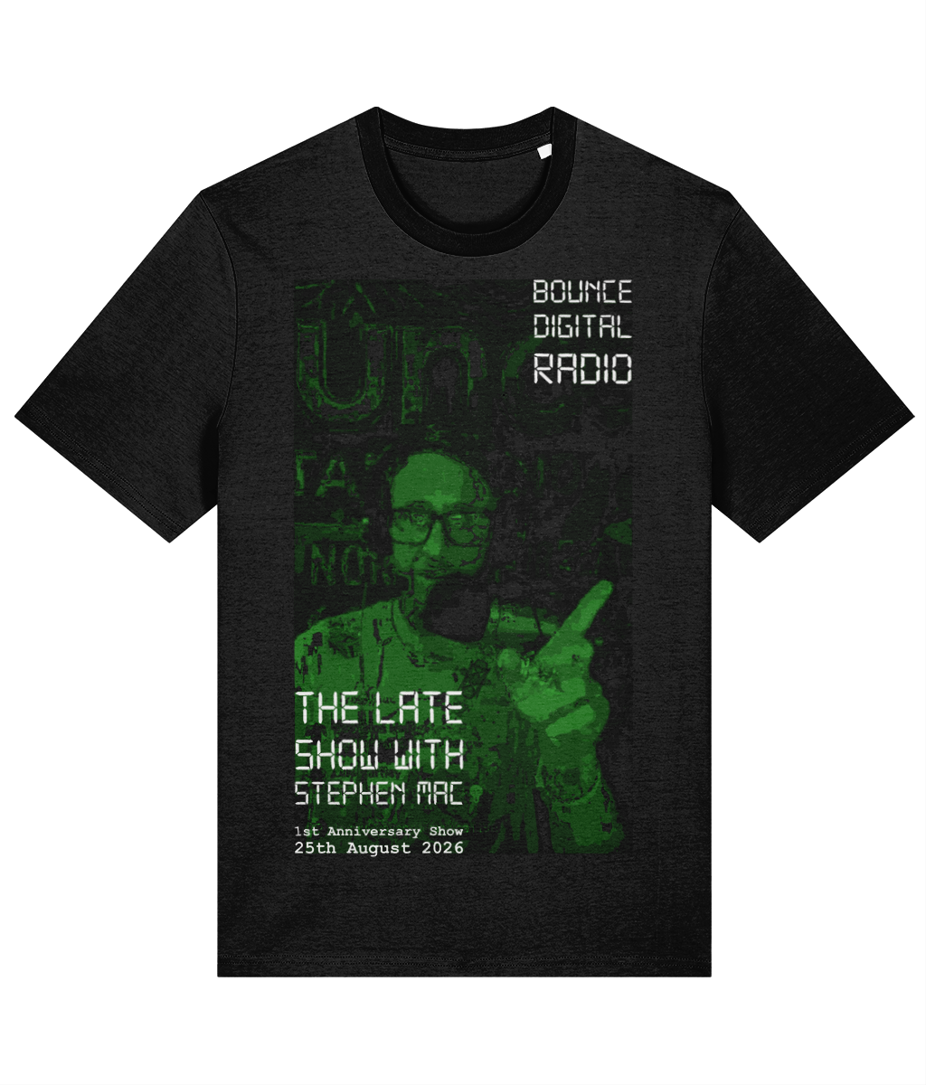 The Late Show 1st anniversary show - Green & White Artwork