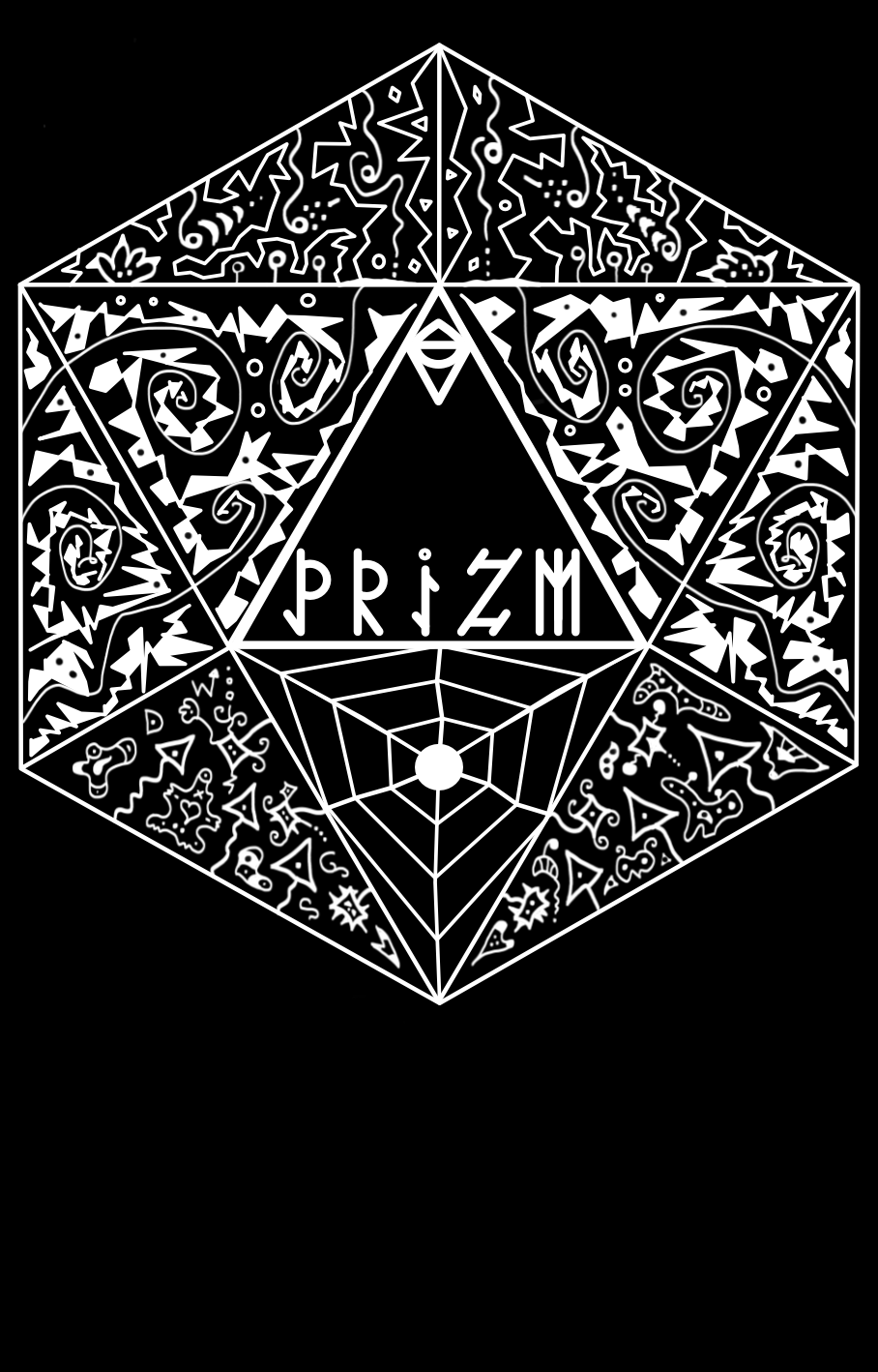 Prizm Reality Denial - White Artwork