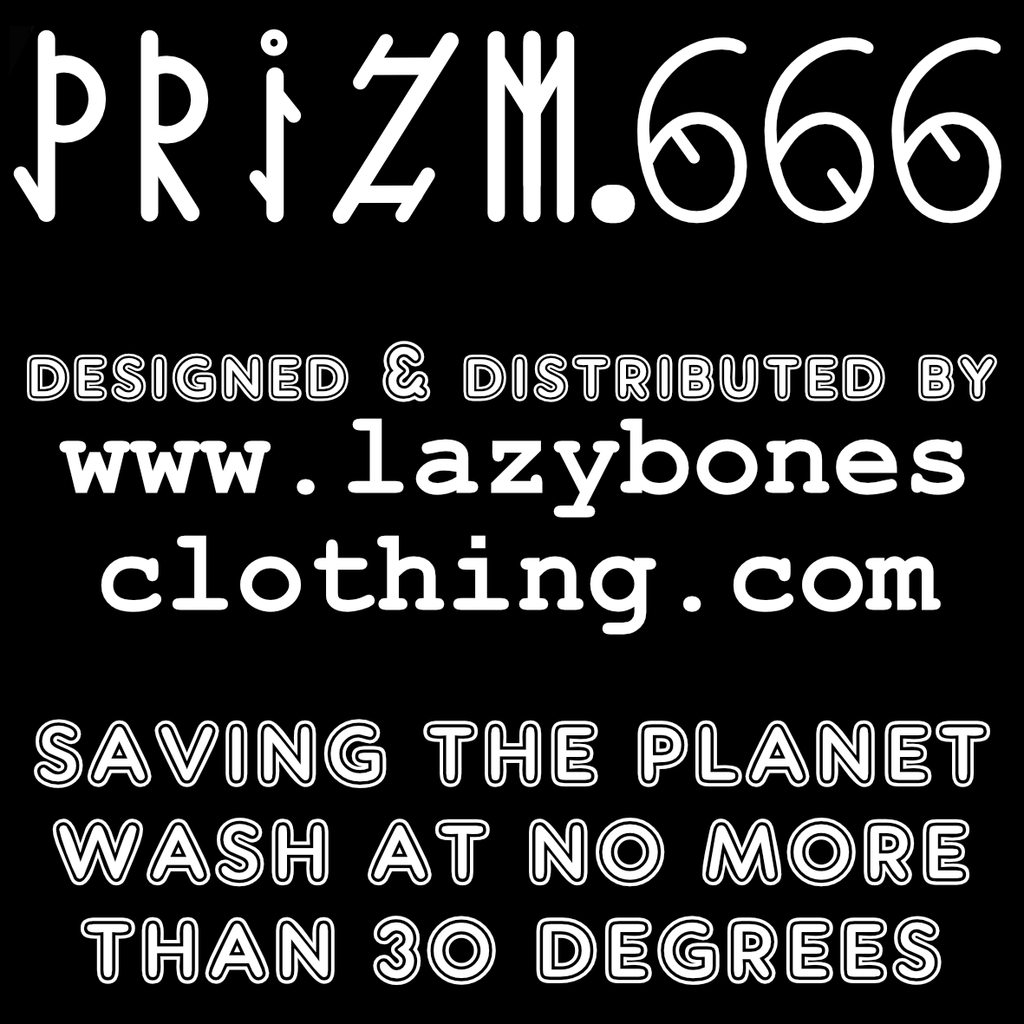 Prizm Self Destruction T-shirt - White Artwork